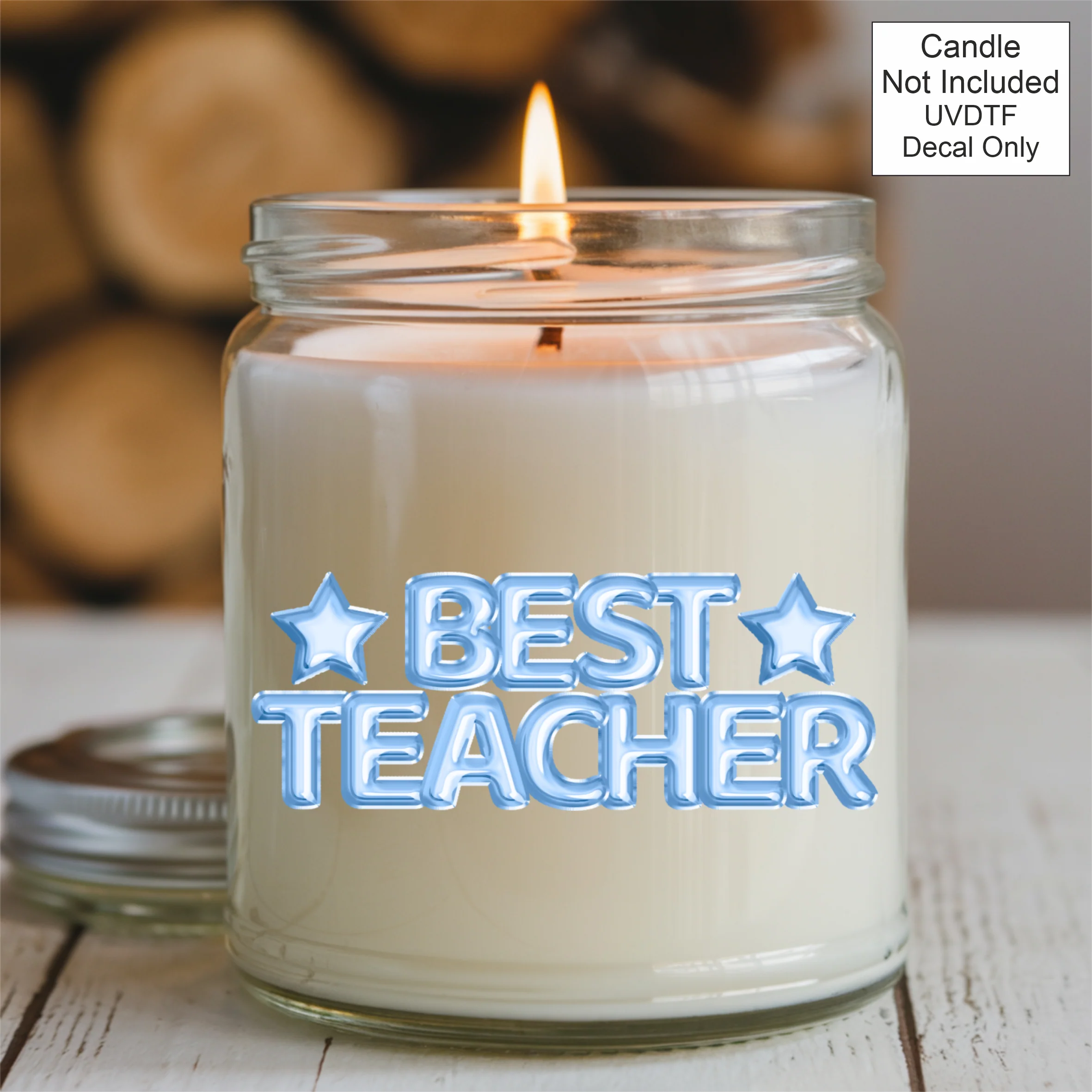 UVDTF Best Teacher - Foil Balloons - Image 2