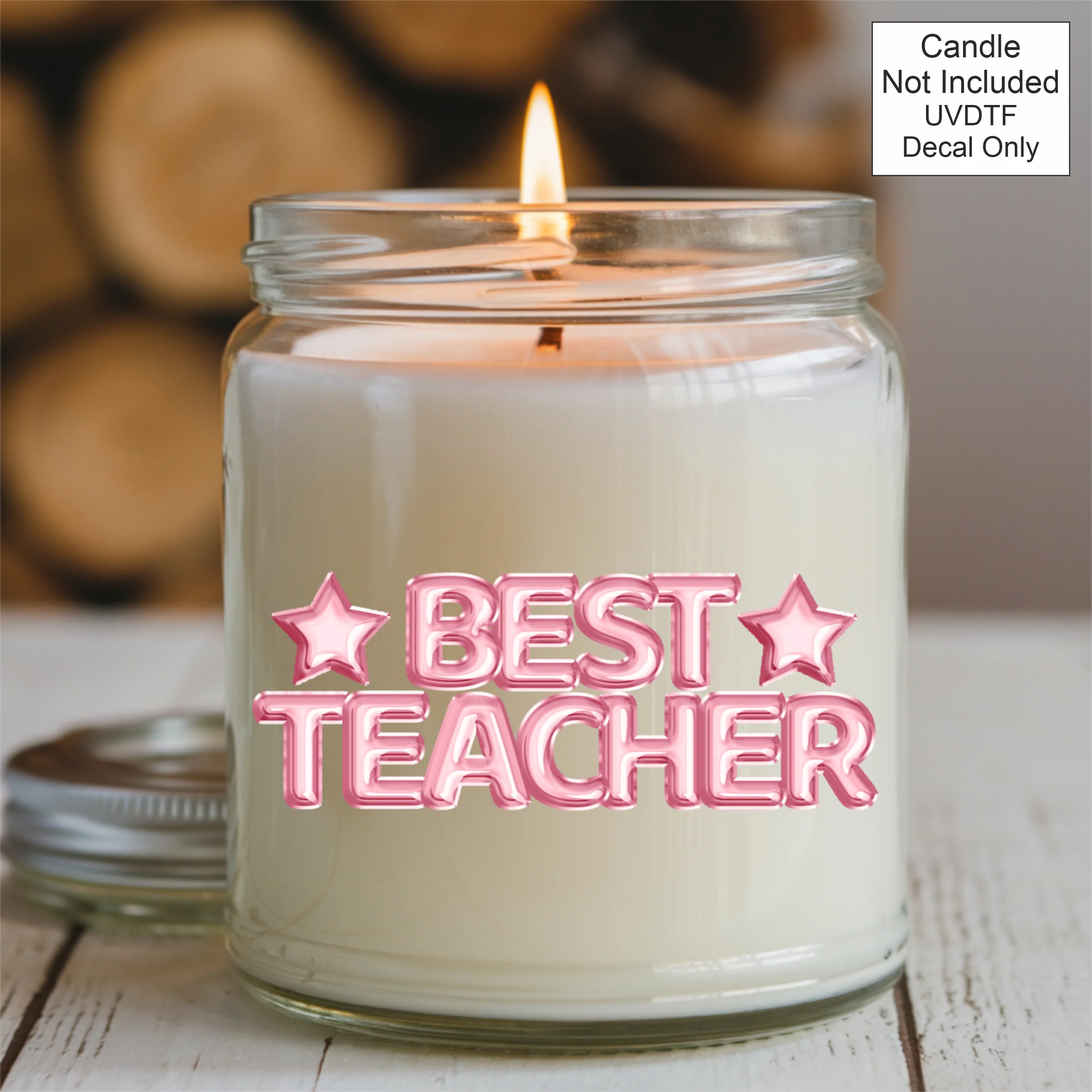 UVDTF Best Teacher - Foil Balloons - Image 3