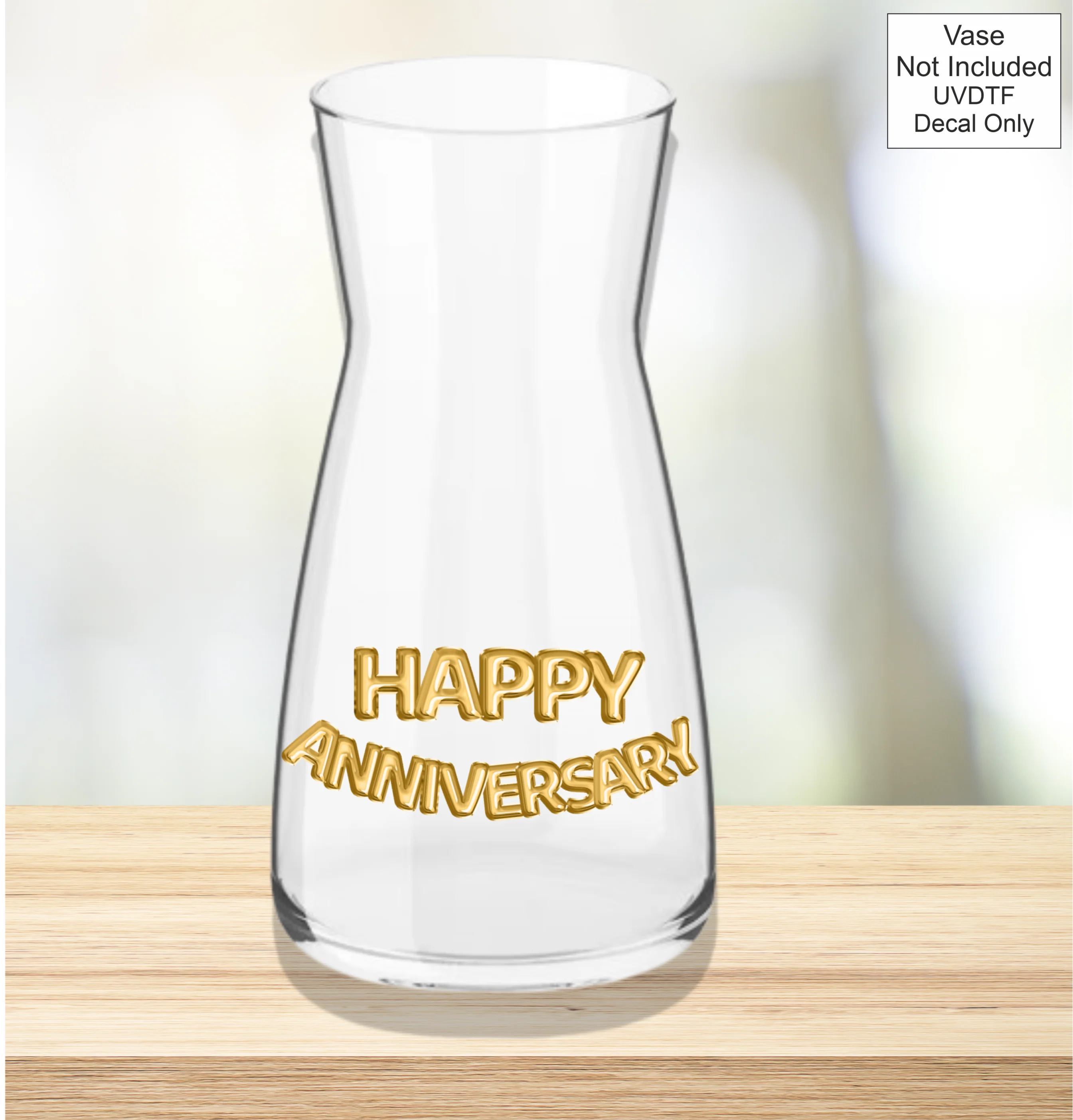 UVDTF Happy Anniversary - Foil Balloons - Image 4