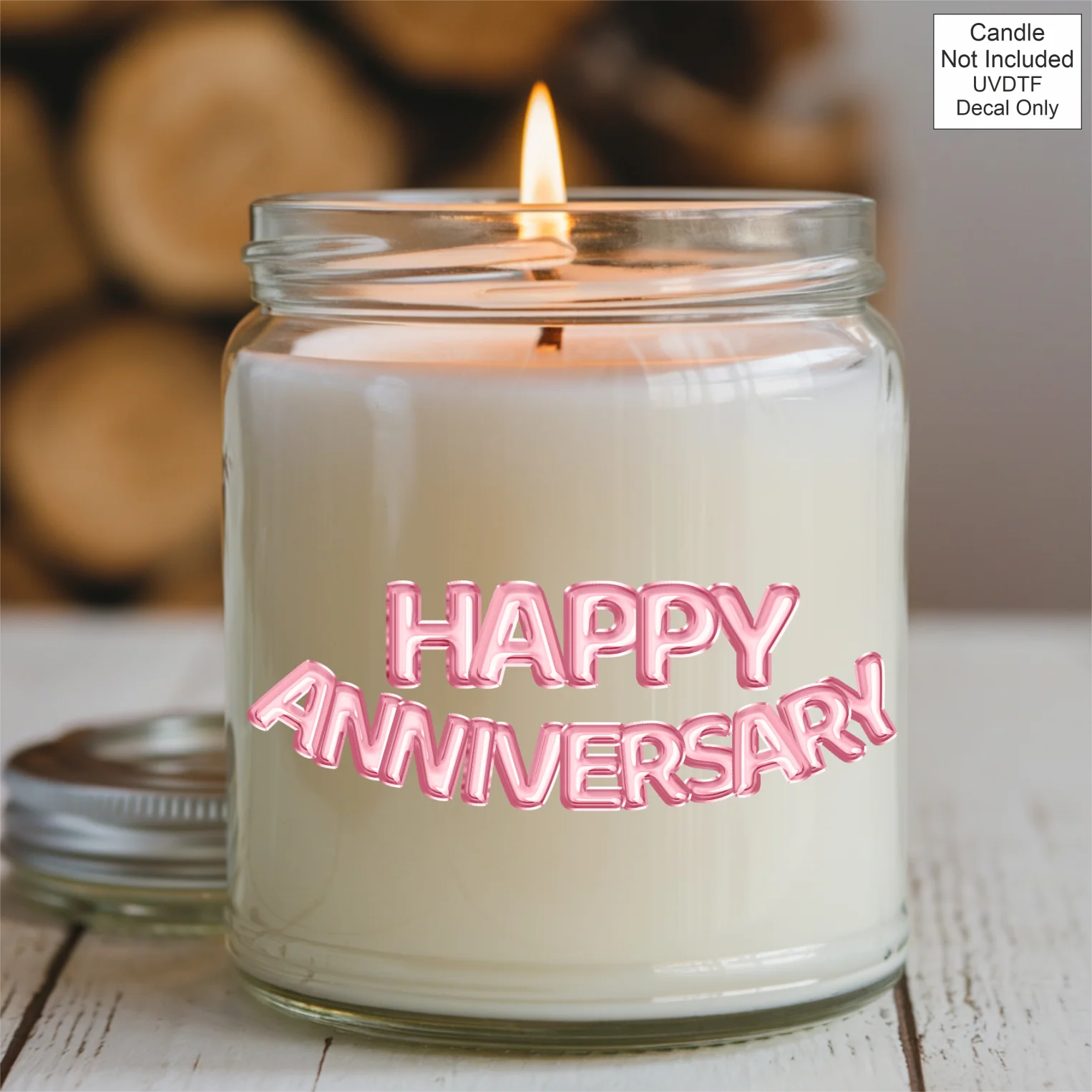 UVDTF Happy Anniversary - Foil Balloons - Image 5