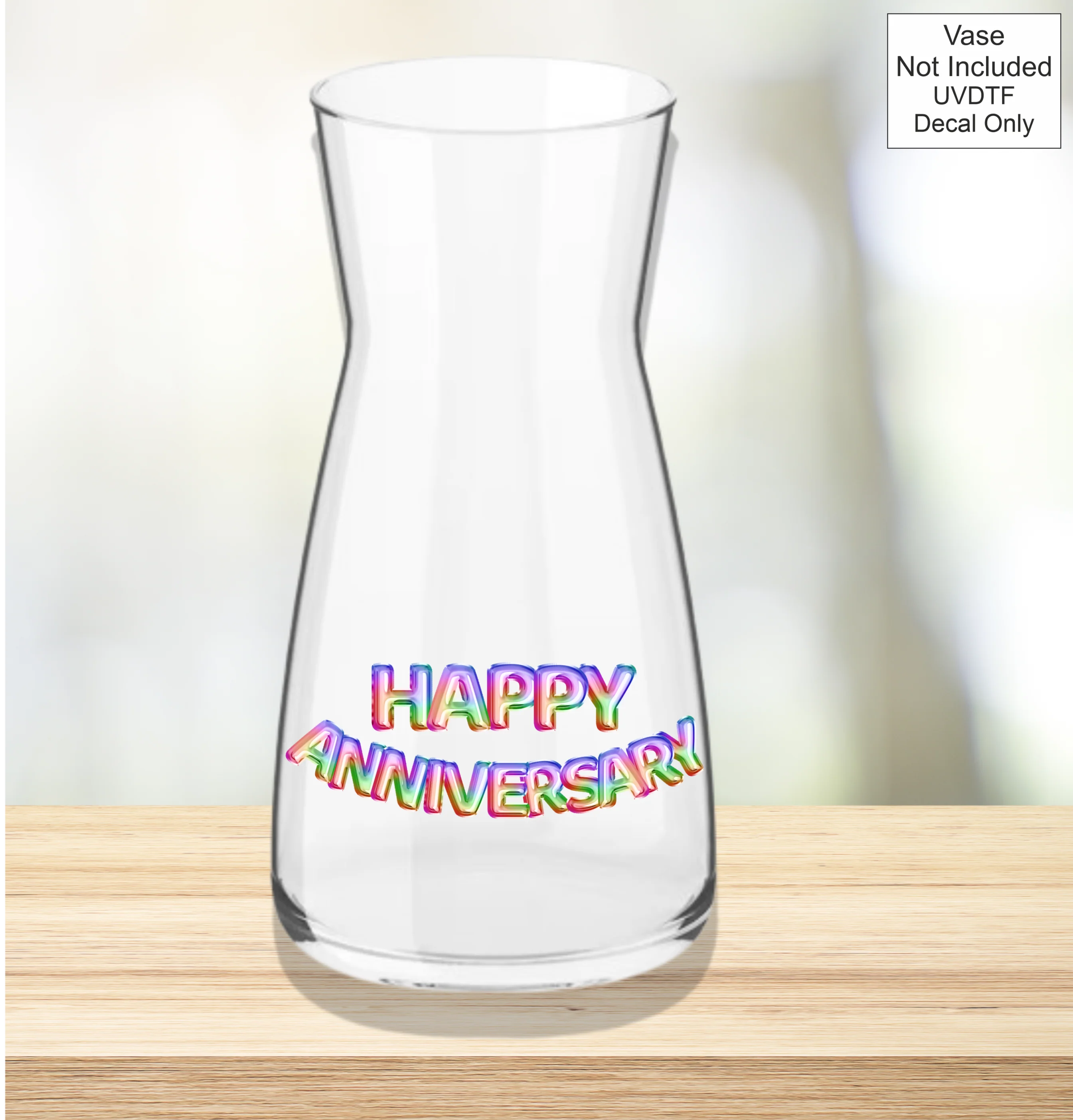 UVDTF Happy Anniversary - Foil Balloons - Image 8