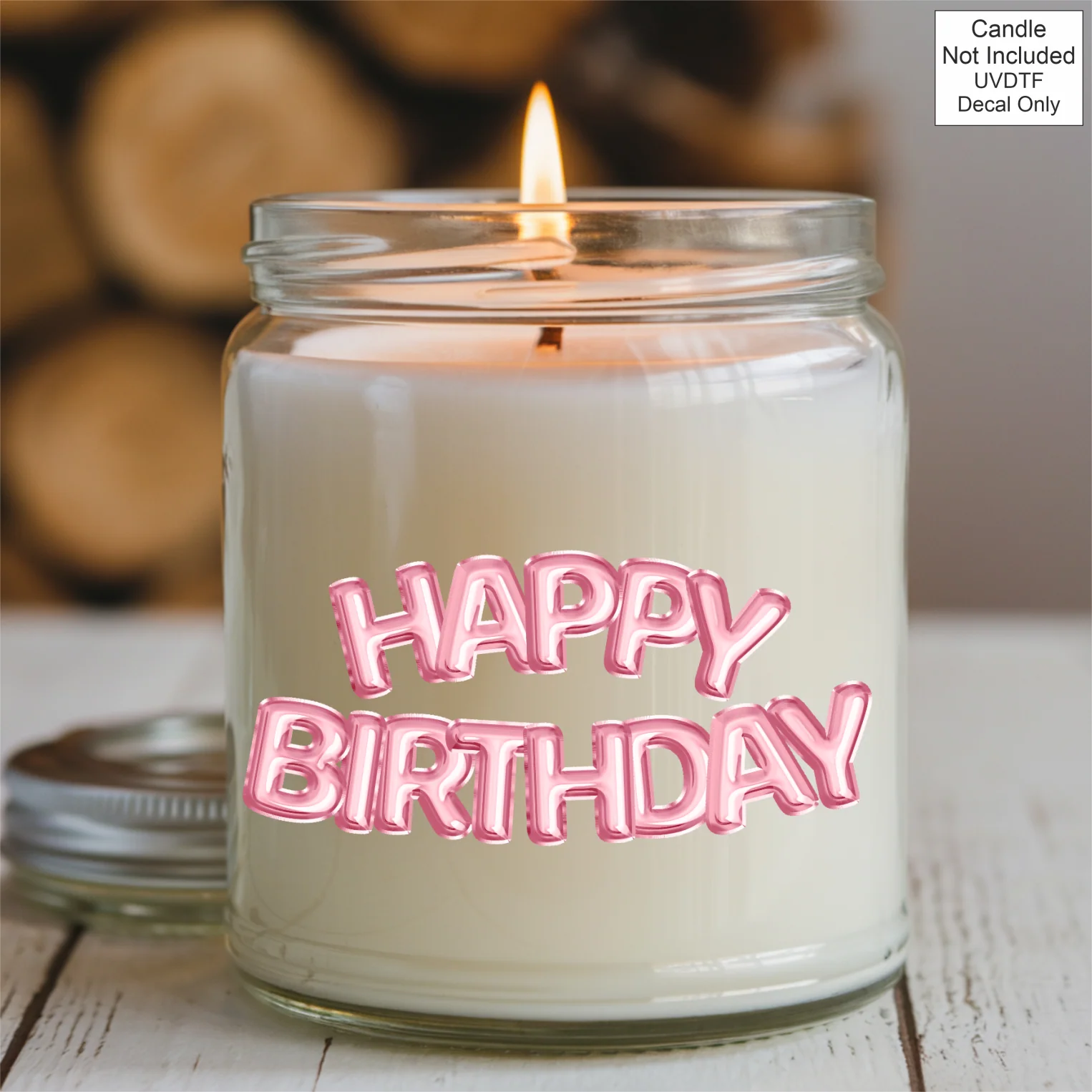 UVDTF Happy Birthday - Foil Balloons - Image 5