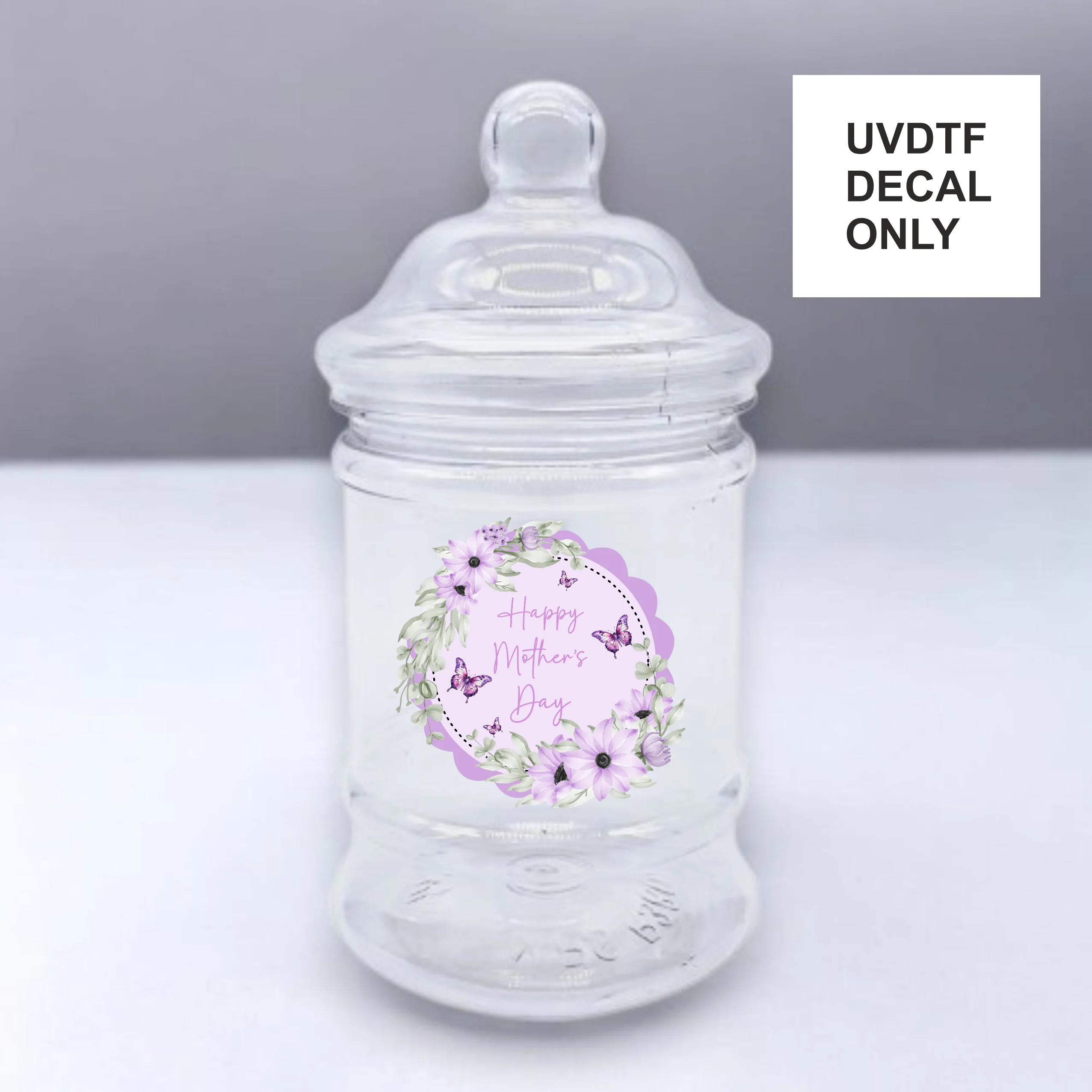 UVDTF Happy Mothers Day - sweet jar/candle - Image 2