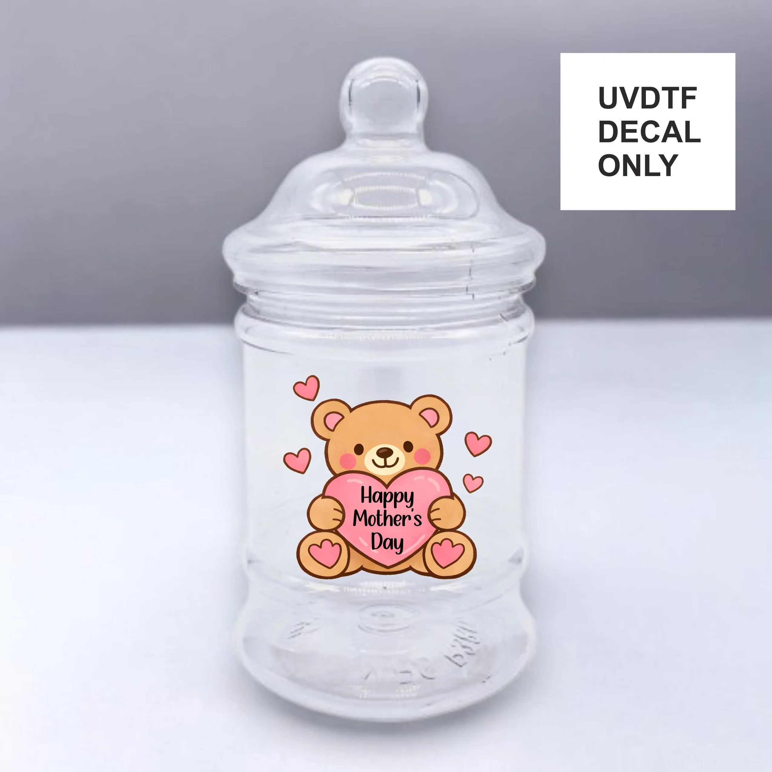 UVDTF Happy Mothers Day - sweet jar/candle