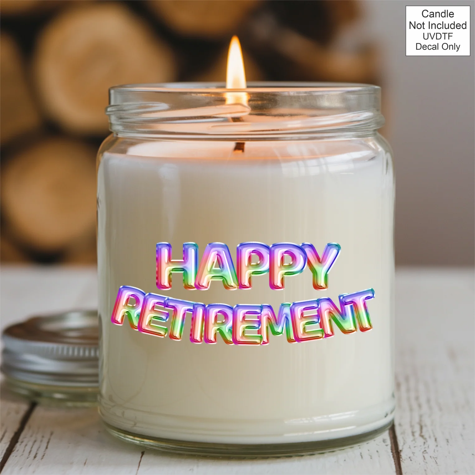 UVDTF Happy Retirement - Foil Balloons - Image 8