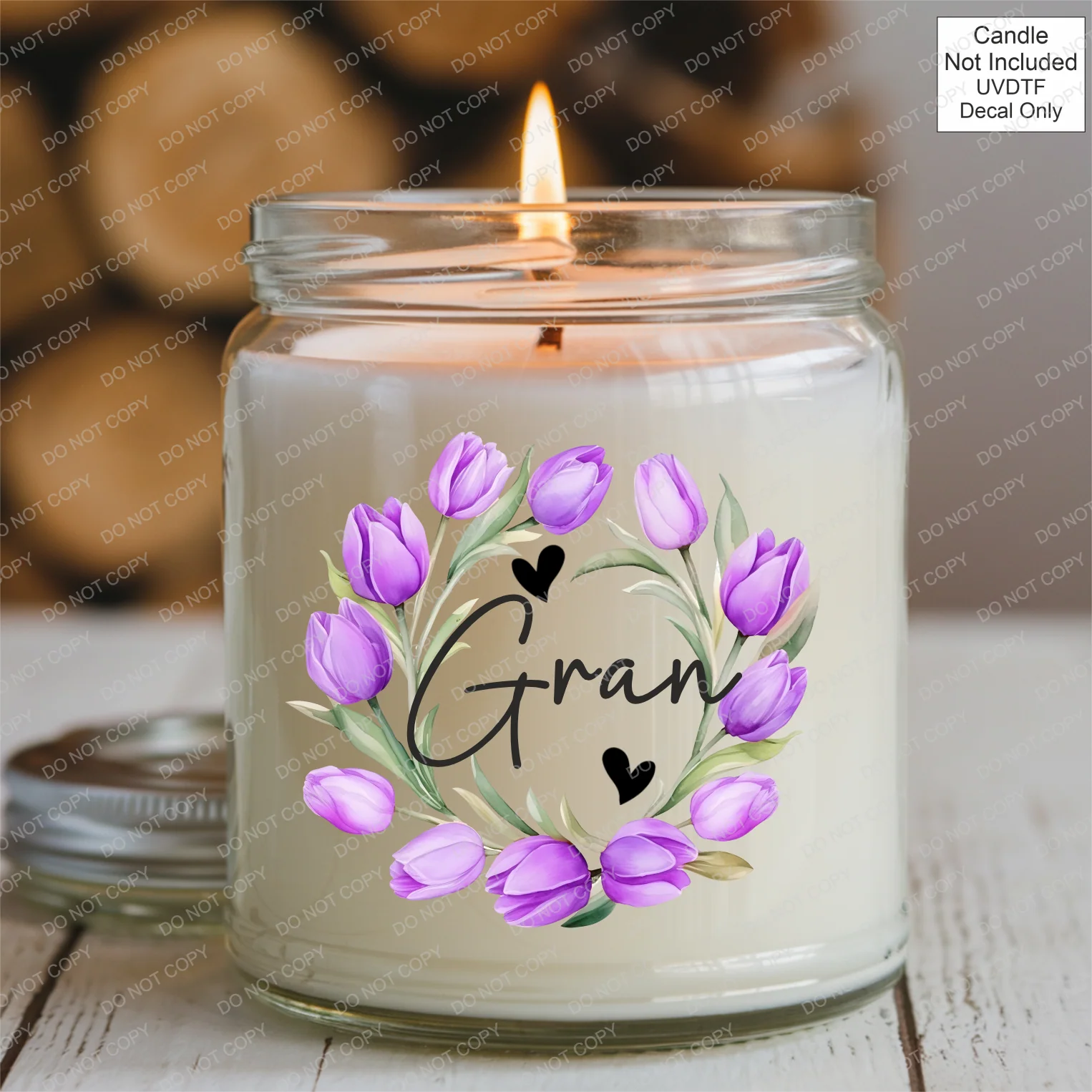 UVDTF Purple Tulip Family Name - Image 8