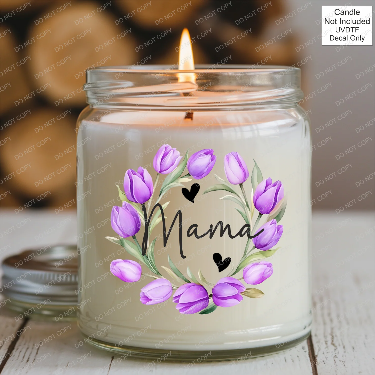 UVDTF Purple Tulip Family Name - Image 9