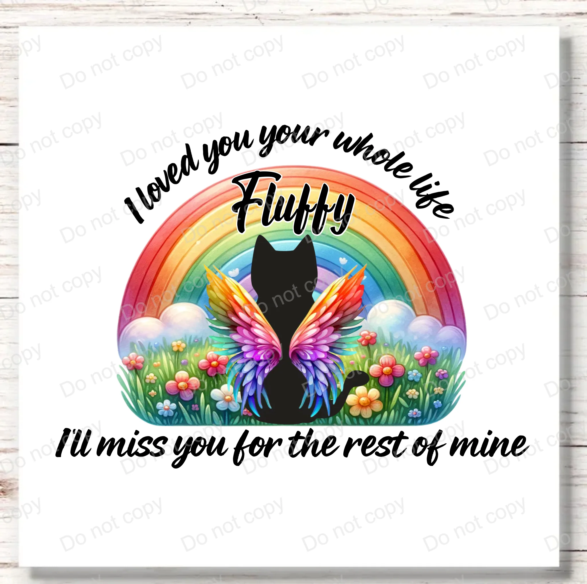 UVDTF Rainbow Bridge, Pet memorial - Image 6