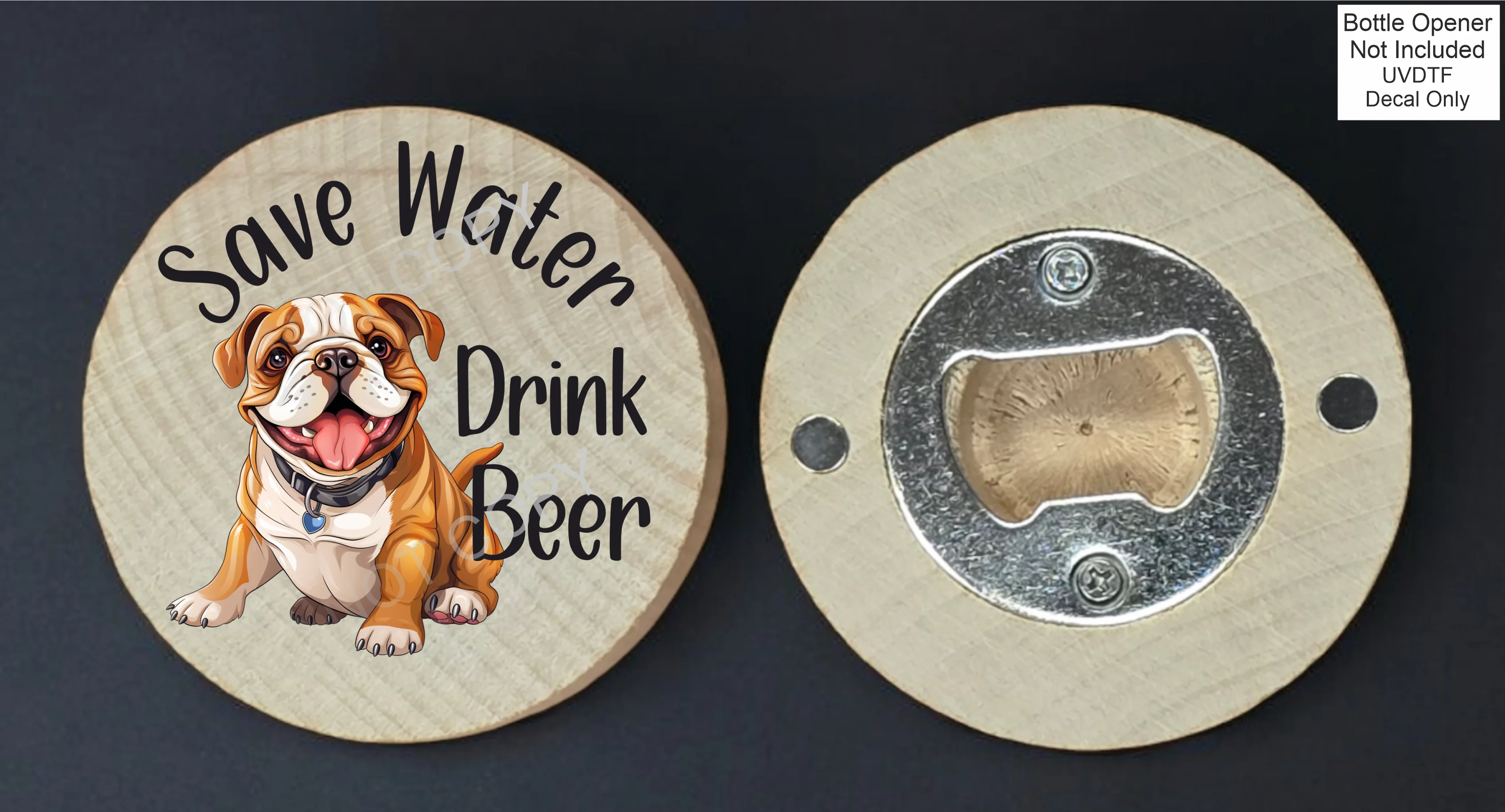 UVDTF Save Water Drink Beer - Image 4