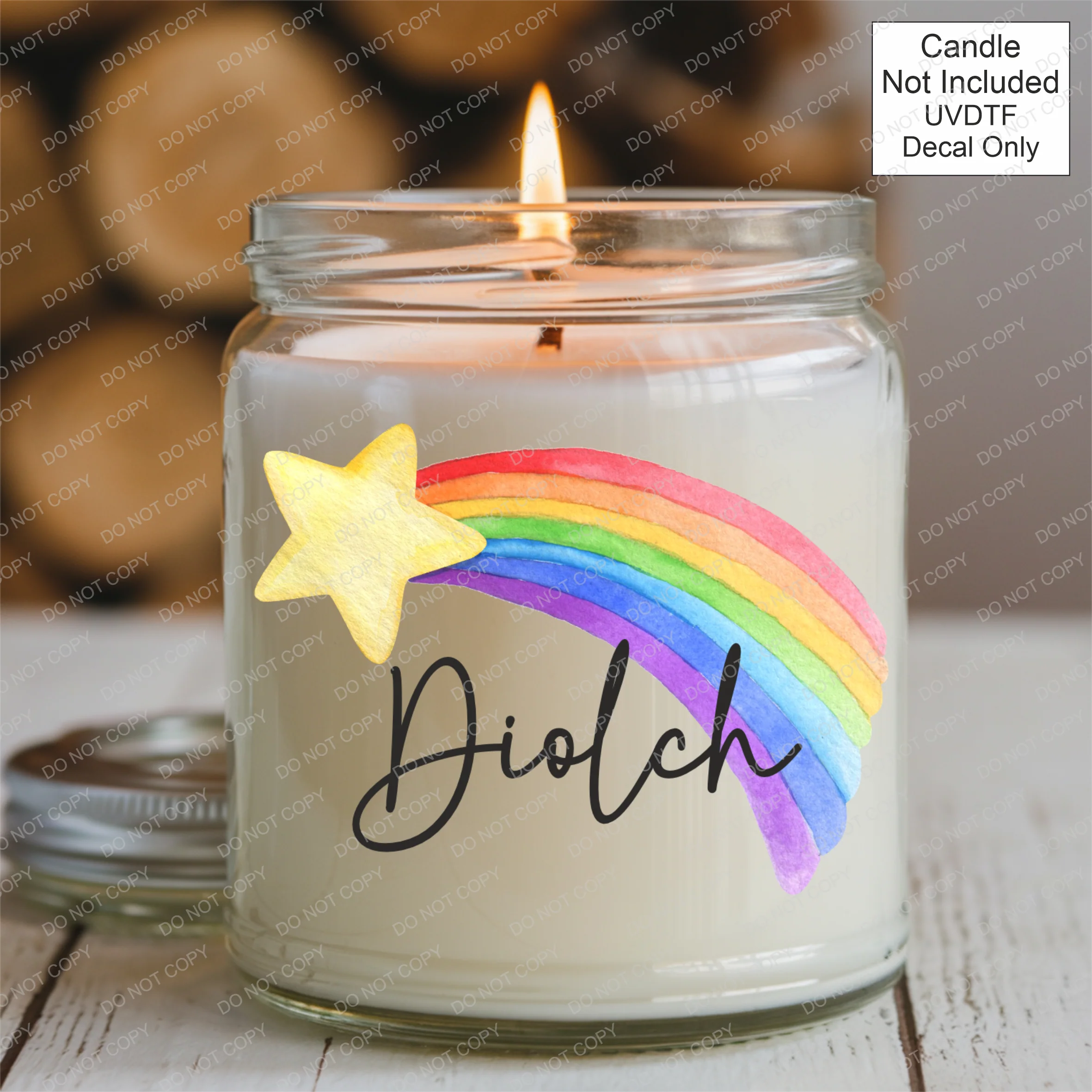 UVDTF Teacher Star Rainbow - Image 6