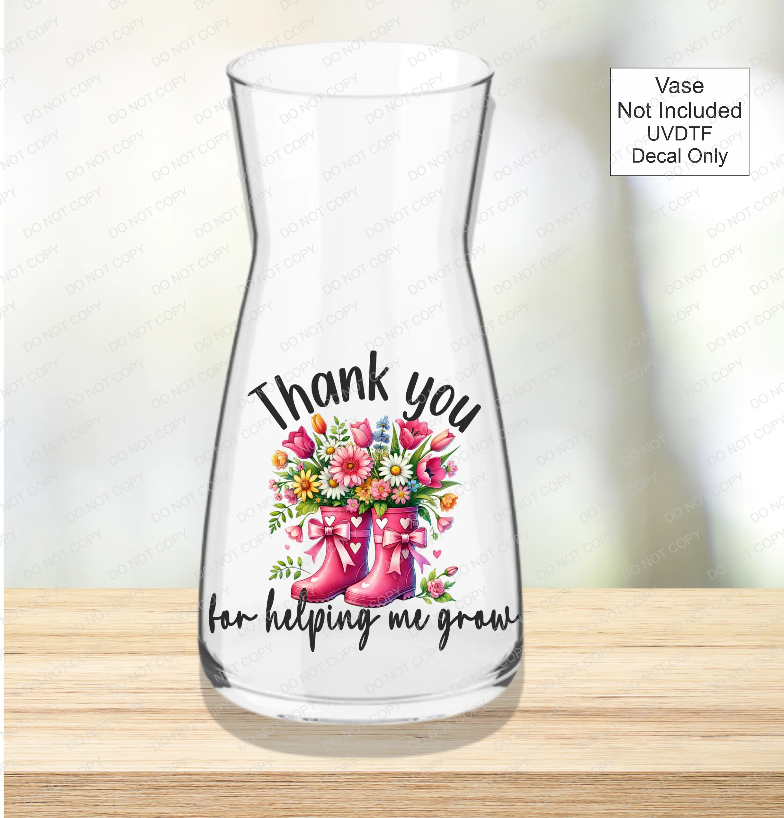 UVDTF Teacher Vases - Image 3