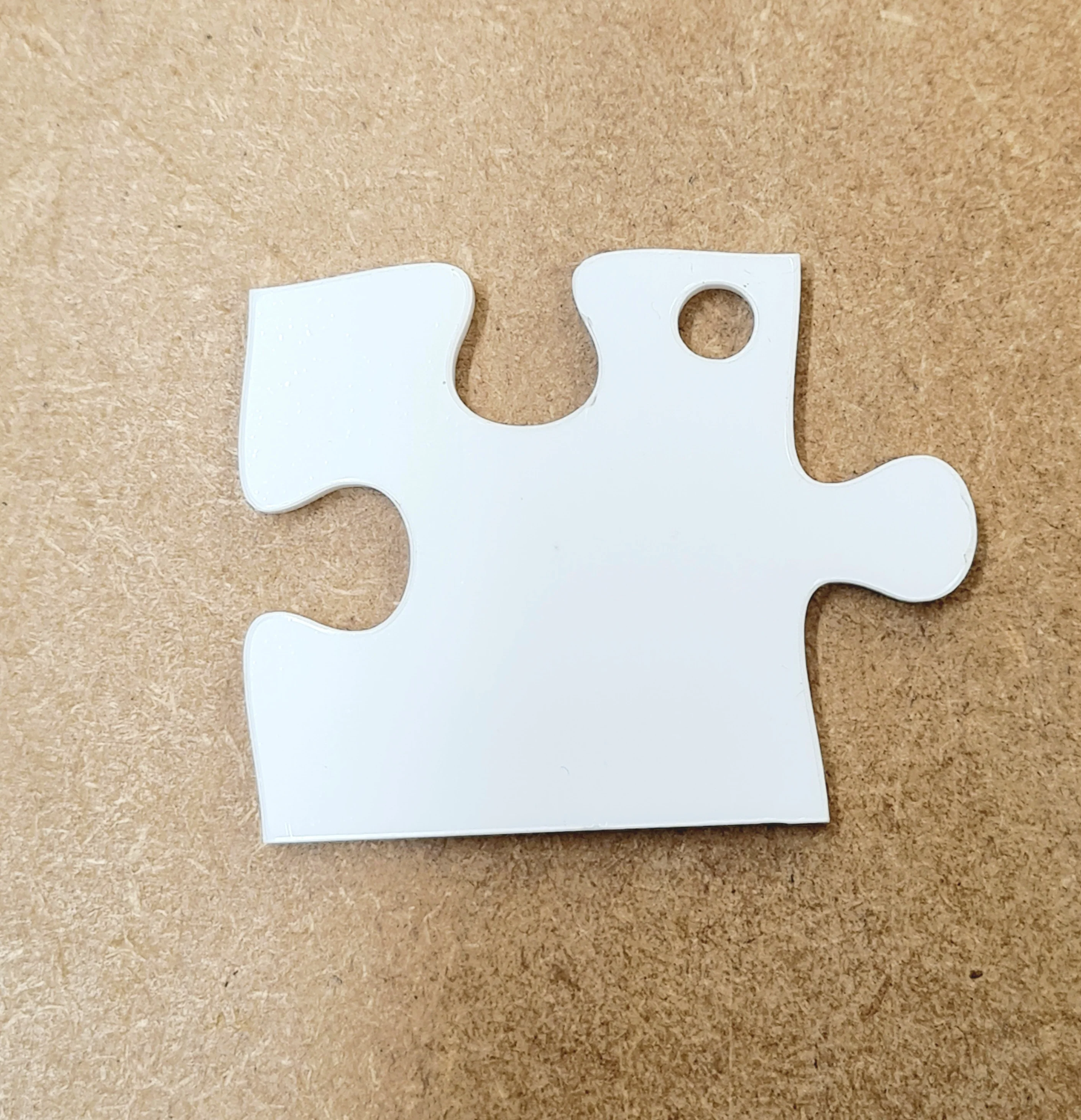Acrylic Keyrings - Puzzle/Jigsaw Piece
