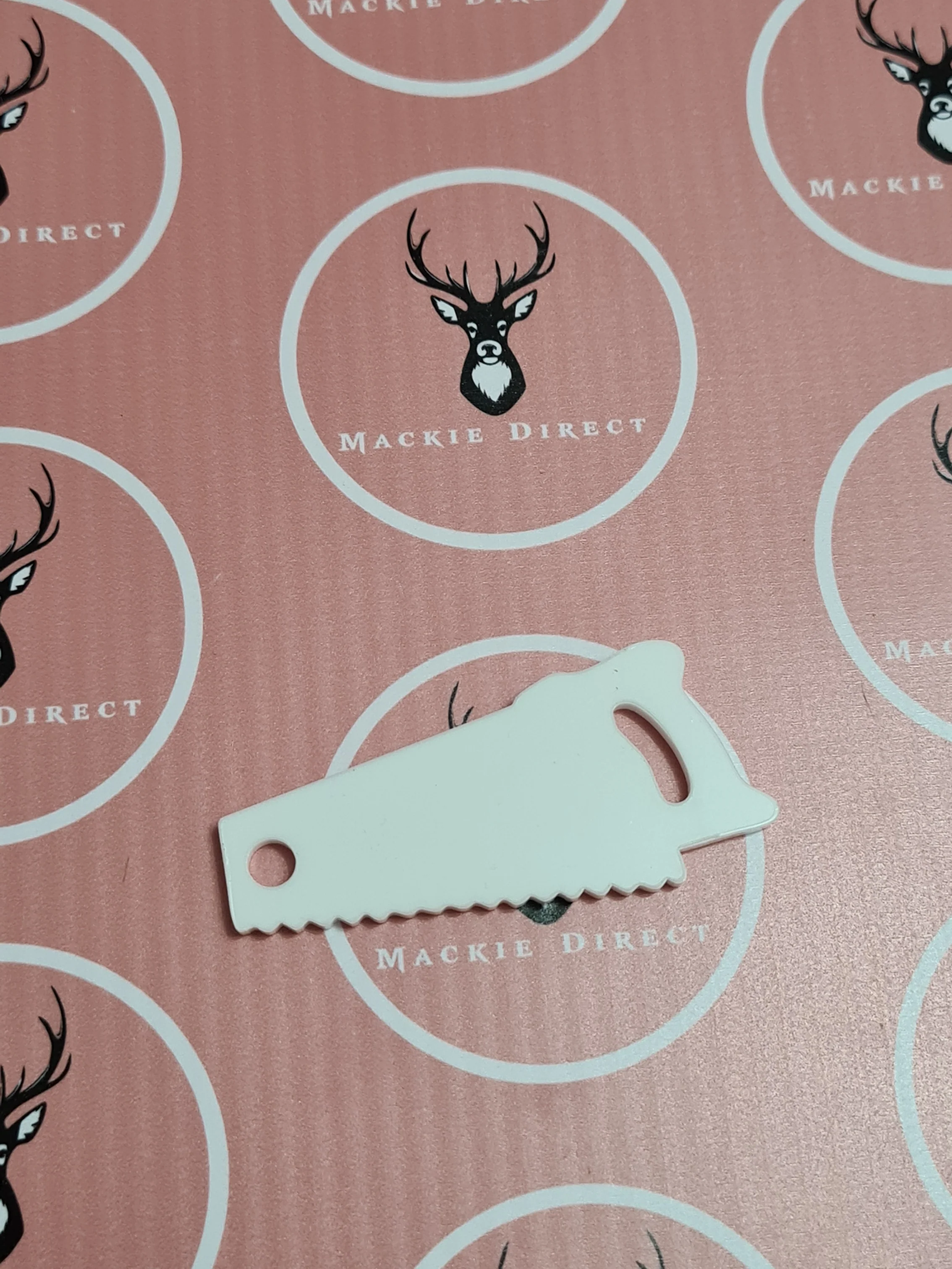 Acrylic Keyrings - Saw