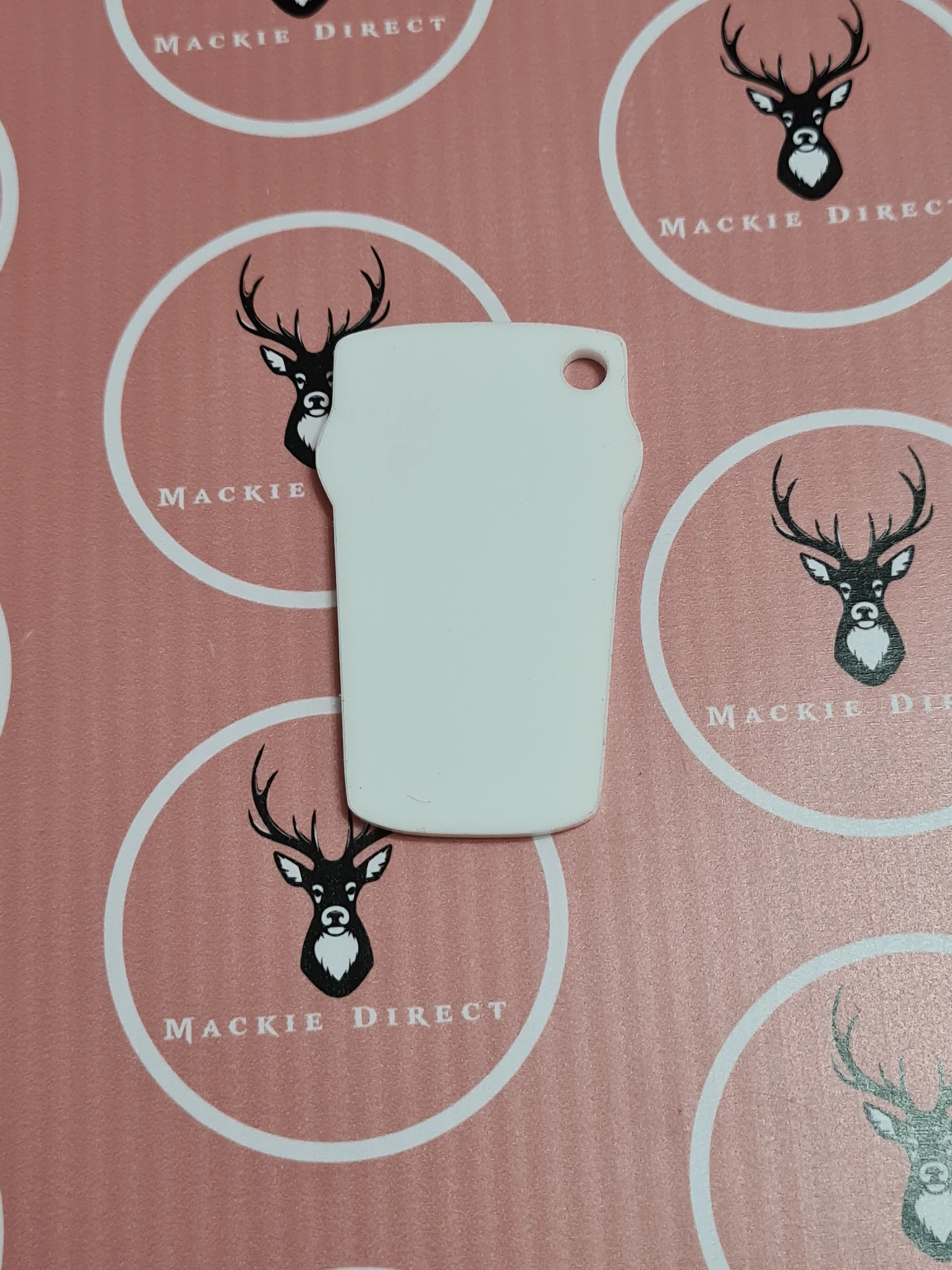 Acrylic Keyrings - Pint Glass